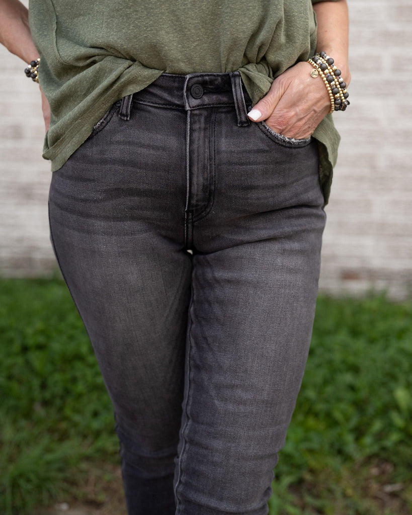 KanCan Ash Grey High Rise Super Skinny Jeans - Perennial Trends