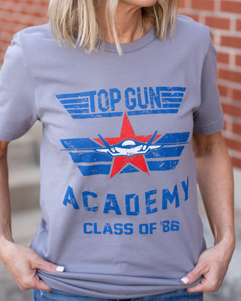 Top Gun Academy Vintage Inspired Tee - Perennial Trends